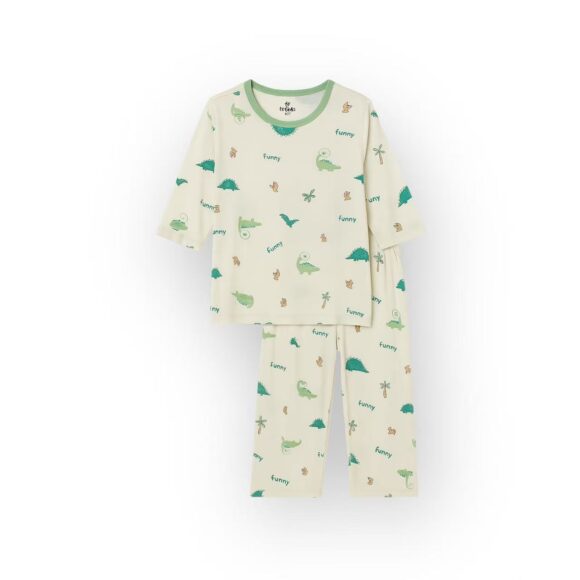 Boys dinosaur pajama set Singapore – funny print summer pajamas