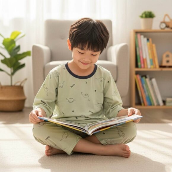 Kids PJs Singapore | Dino Forest 恐龙乐园清凉睡衣