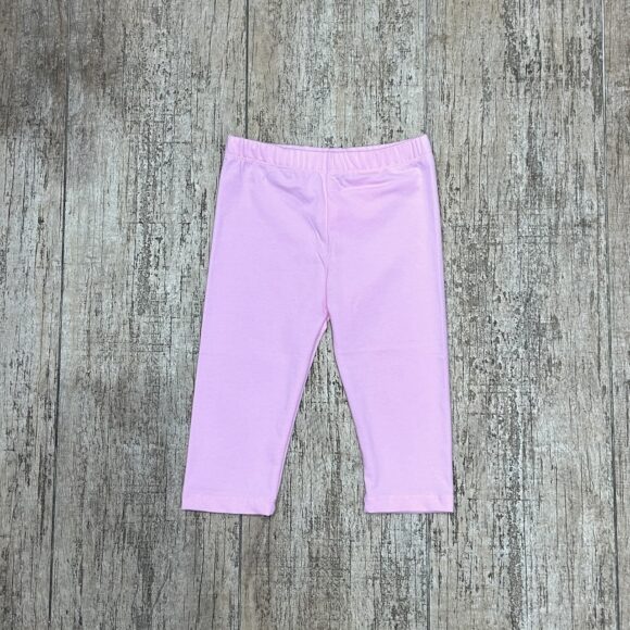 Cotton Candy baby leggings flat lay