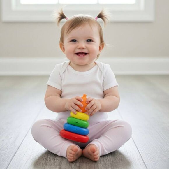 Baby Girl Leggings Singapore Cotton Candy 粉柔甜心婴幼儿裤