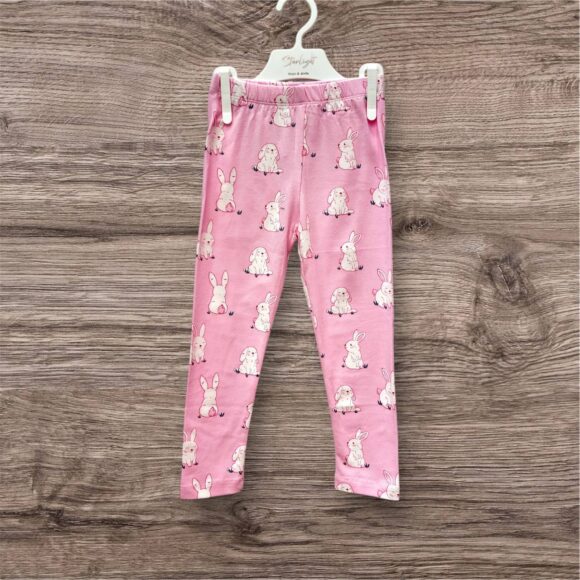 girl wearing kids leggings singapore bunny love