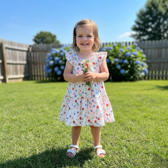 Girls Cotton Dress Singapore