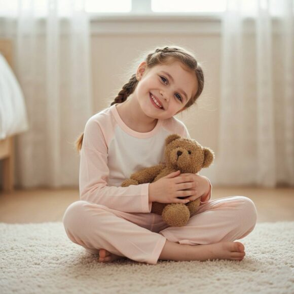 Girls Pajamas Singapore ECOSY Pink Cloud